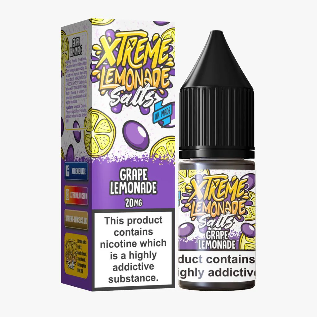 Xtreme Lemonade Salts - Grape Lemonade