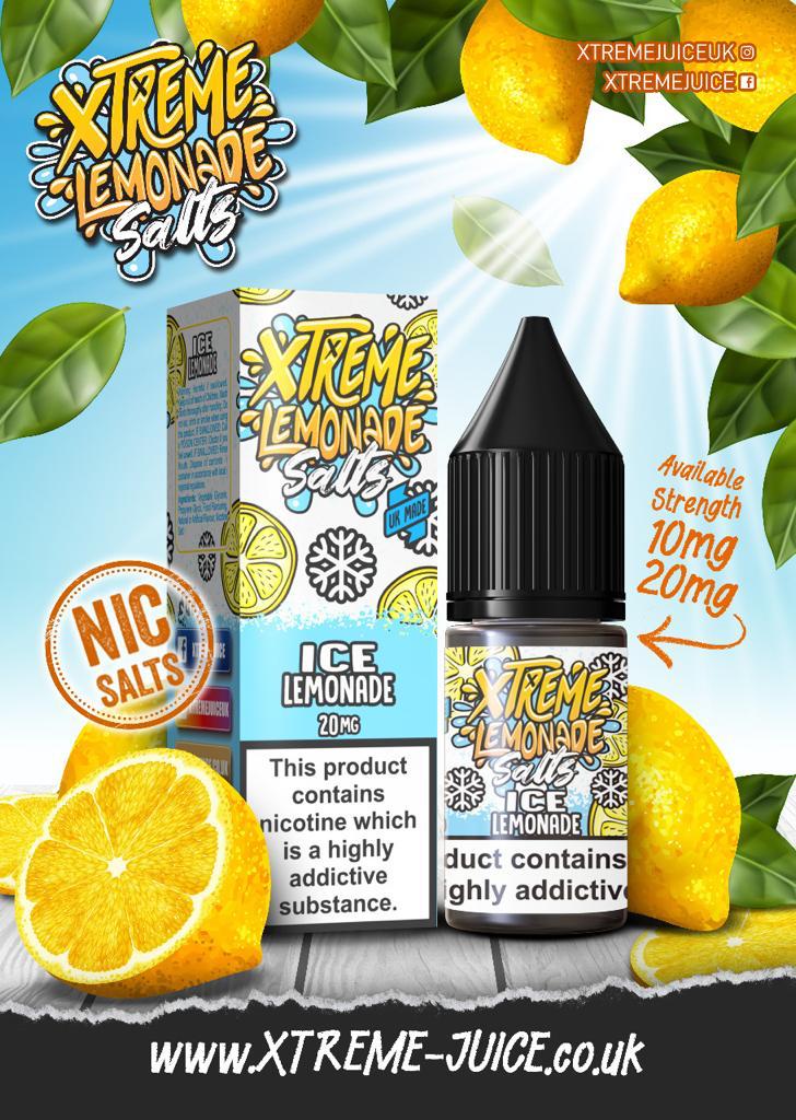 Xtreme Lemonade Salts - Ice Lemonade