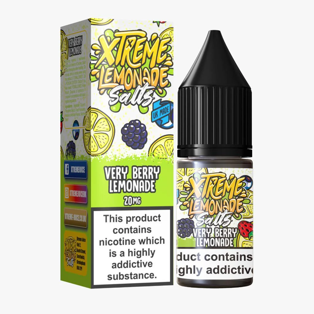 Xtreme Lemonade Salts - Very Berry Lemonade