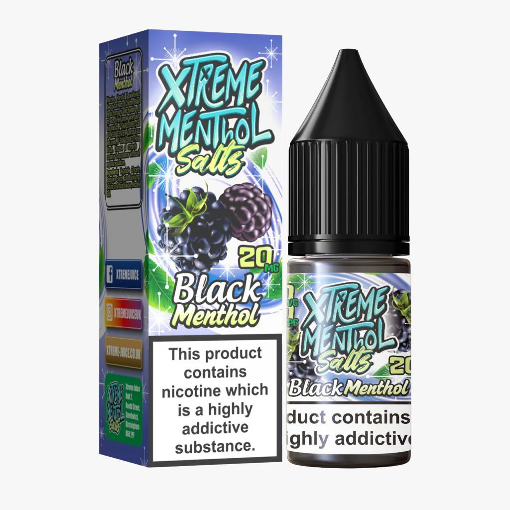 Xtreme Menthol Salts - Black Menthol