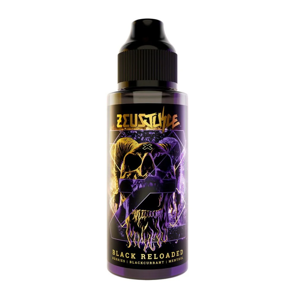 Zeus Juice – Black Reloaded 100ml Shortfill