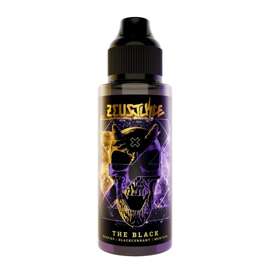 Zeus Juice – The Black 100ml Shortfill